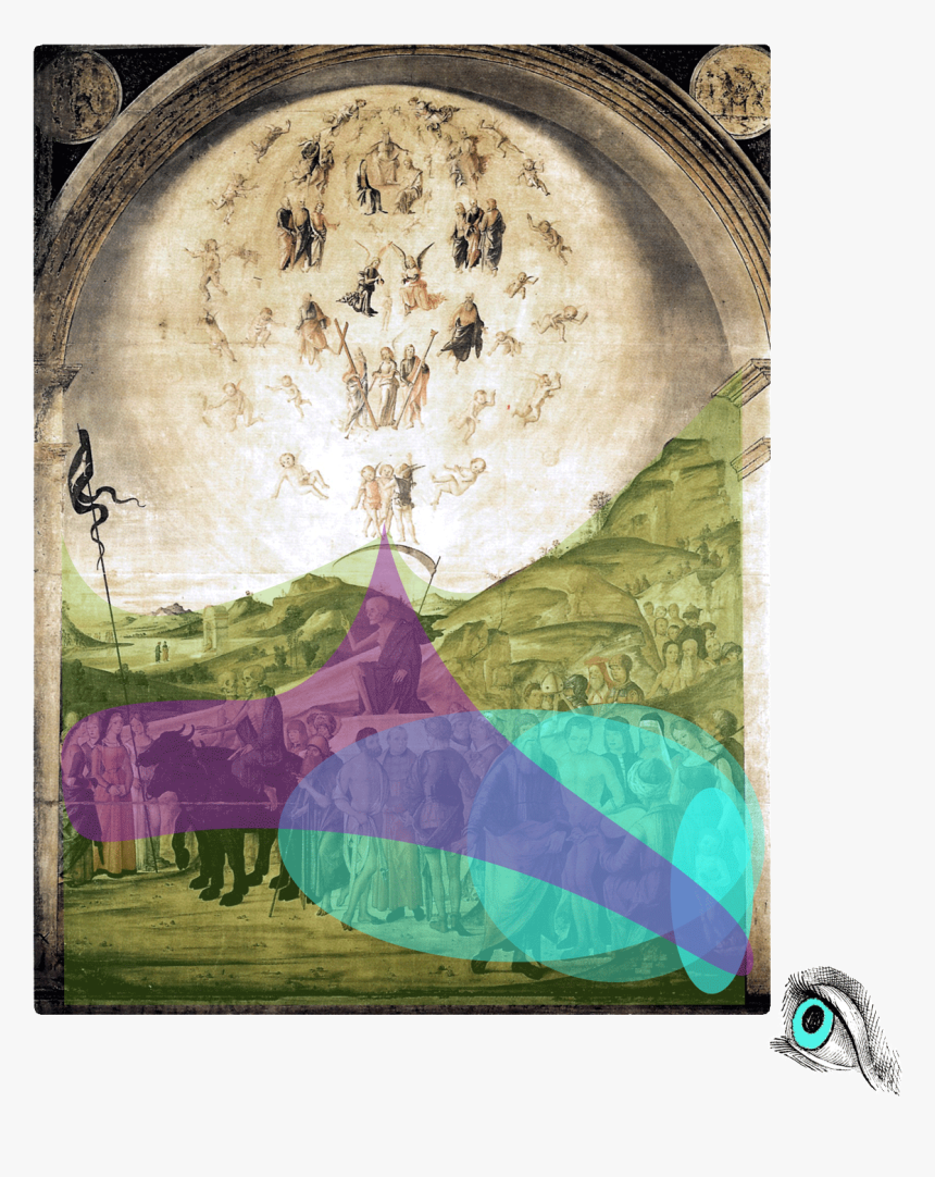 The Light Blue Is The Entry Point, The Ground Of The - Triumph Of Death, HD Png Download