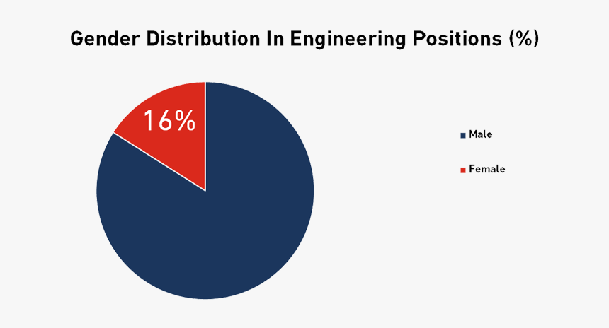 Gender Statistics In Engineering Uk, HD Png Download