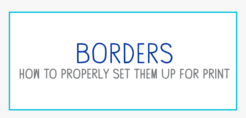 Borders Header - Graphic Design, HD Png Download