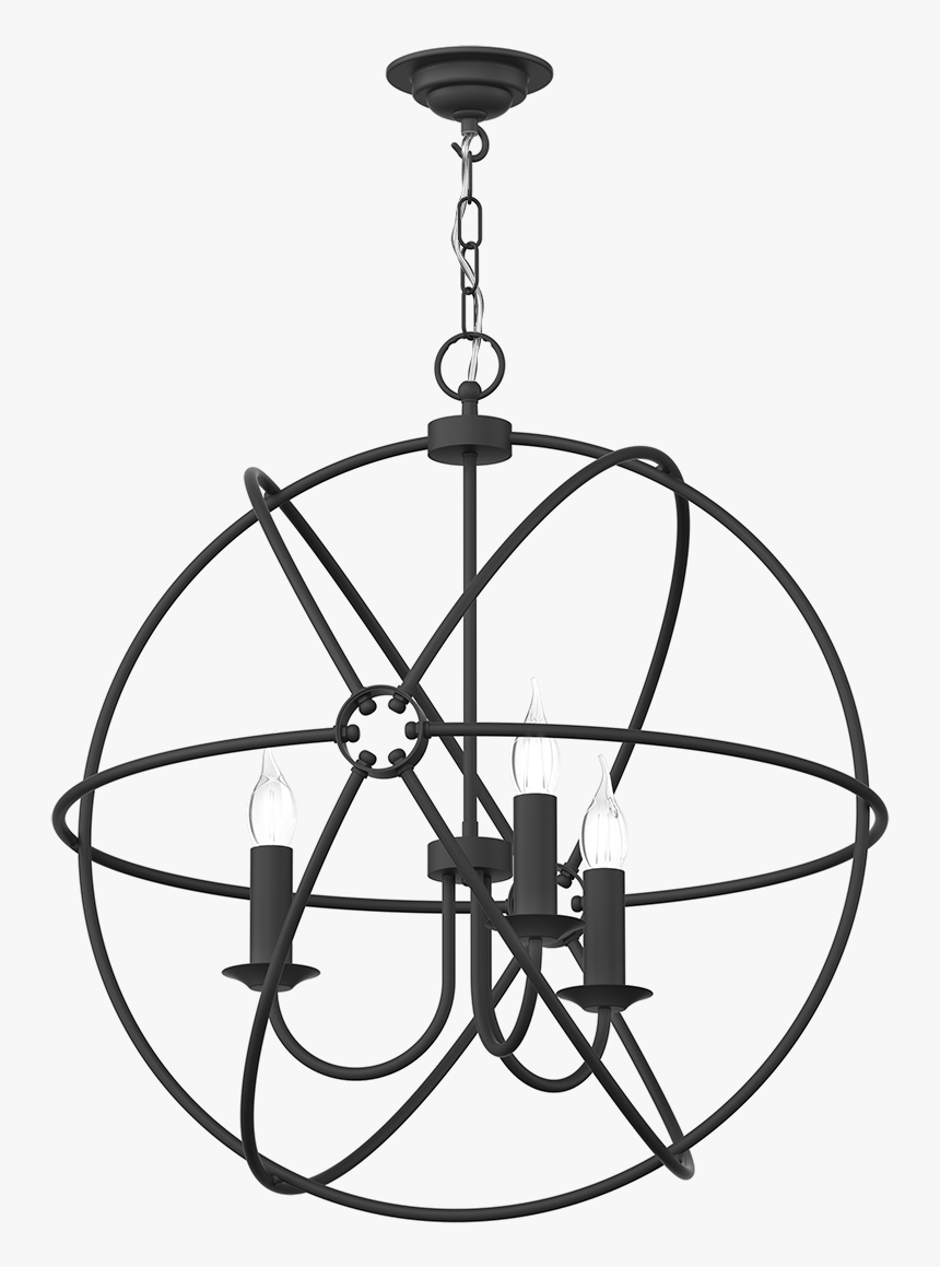 White Orb Ceiling Light, HD Png Download