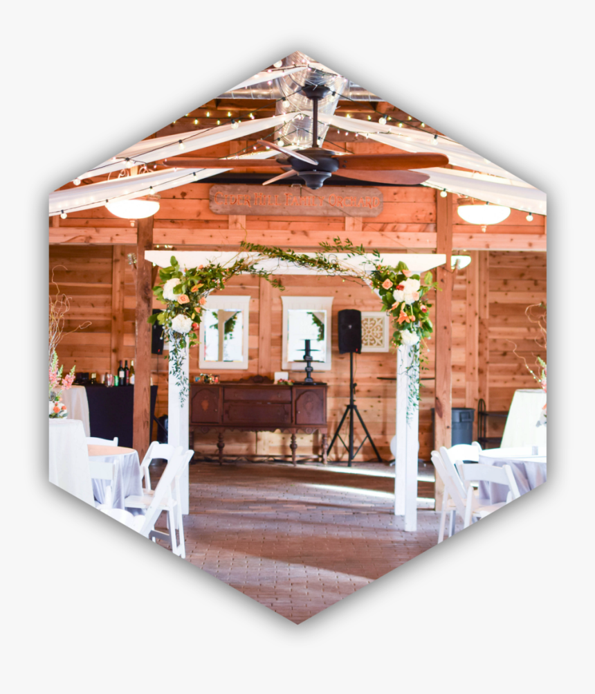 Barn Wedding Hexagon, HD Png Download