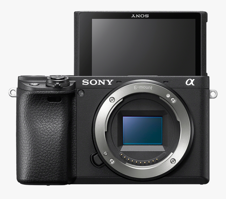 Sony A6400 Tipa - Sony Mirrorless Flip Out Screen, HD Png Download