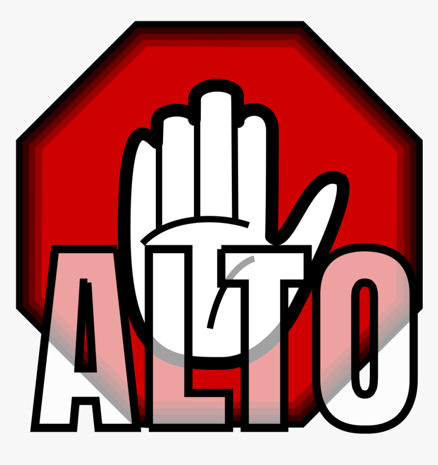 Transparent Store Clipart - Stop Hand, HD Png Download