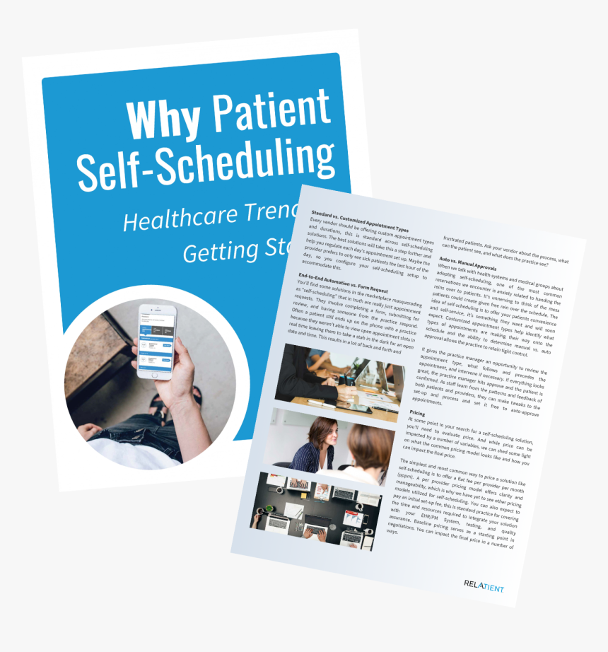 [ebook Download] Why Patient Self-scheduling - Flyer, HD Png Download