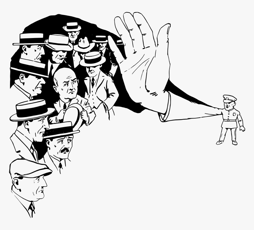 Police Stop - Cartoon, HD Png Download