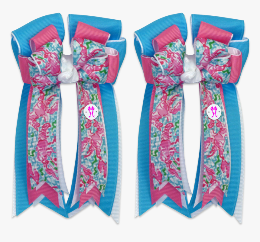 Transparent Blue Ribbon Bow Png - Silk, Png Download