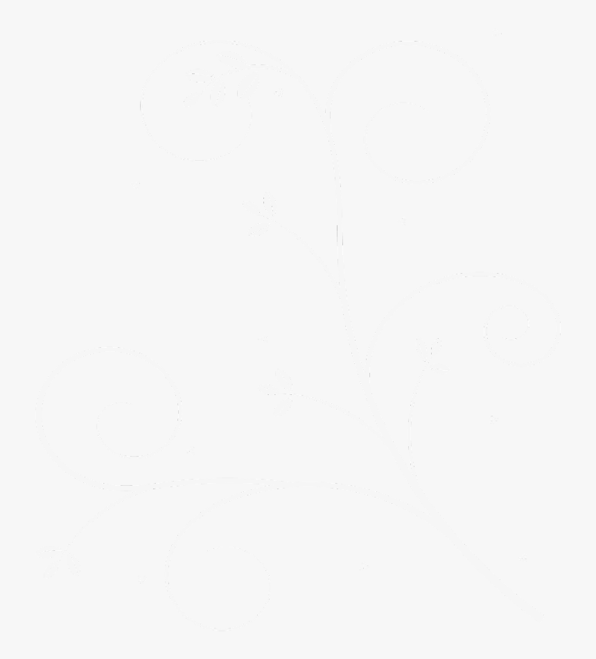 #flourish #white - Sketch, HD Png Download