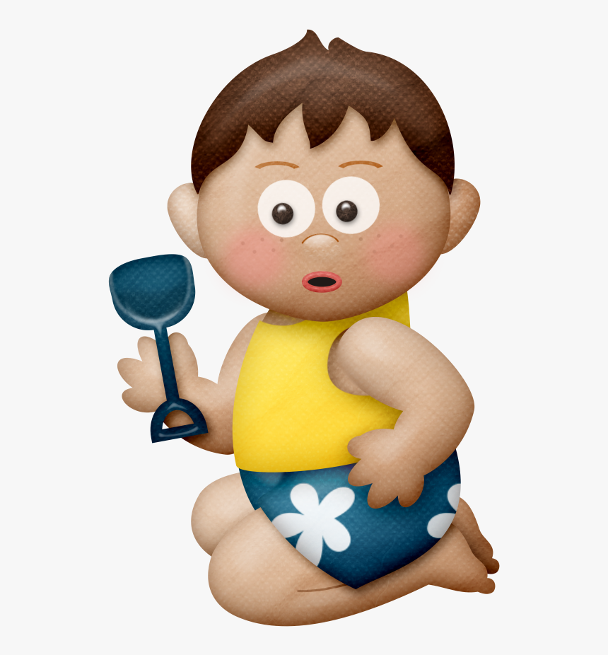 Niños En La Playa Png Clipart , Png Download - Muñeca Playera, Transparent Png