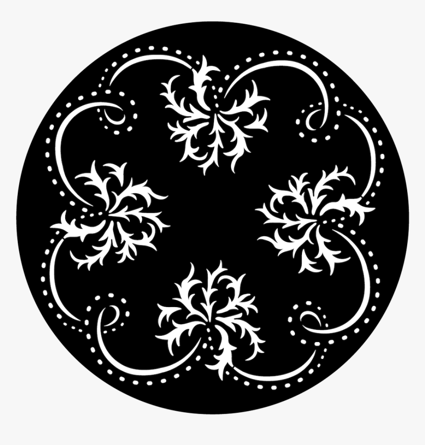Apollo Design Me-9118 Flourish Medallion Steel Pattern - Circle, HD Png Download