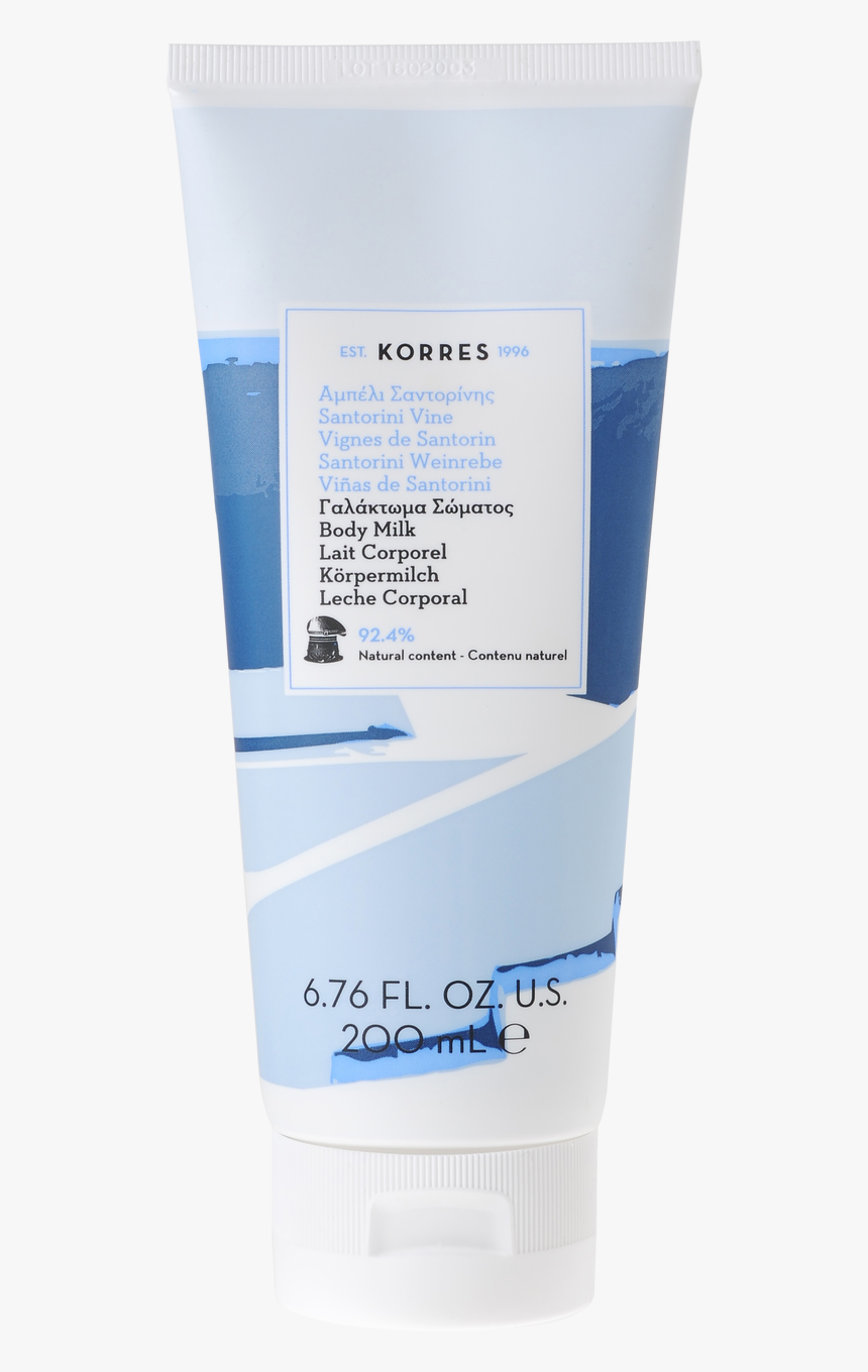 Korres Santorini Vine Body Milk - Box, HD Png Download