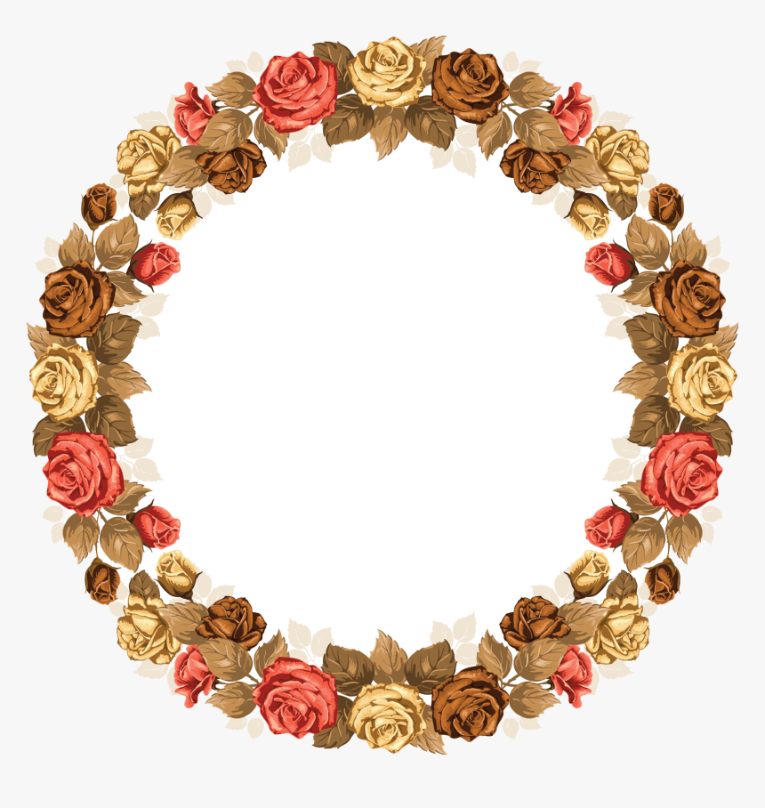 Vintage Roses Frame - Mushkil Waqt Ki Dua In English, HD Png Download