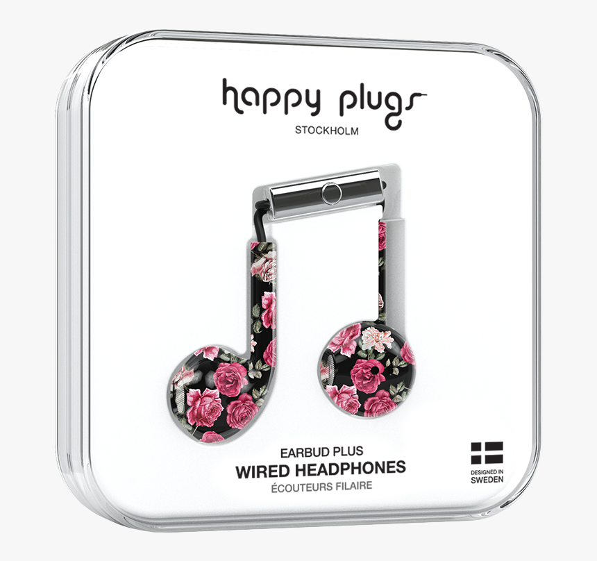 Happy Plugs In Ear White Marble, HD Png Download
