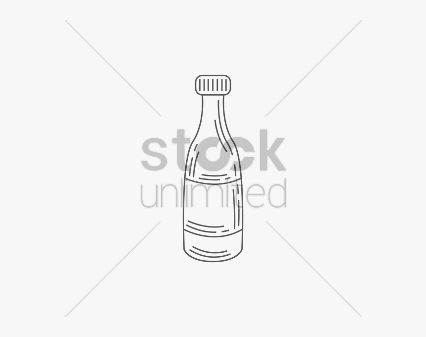Png Soda Drawing At Getdrawings Com Free For - Glass Bottle, Transparent Png