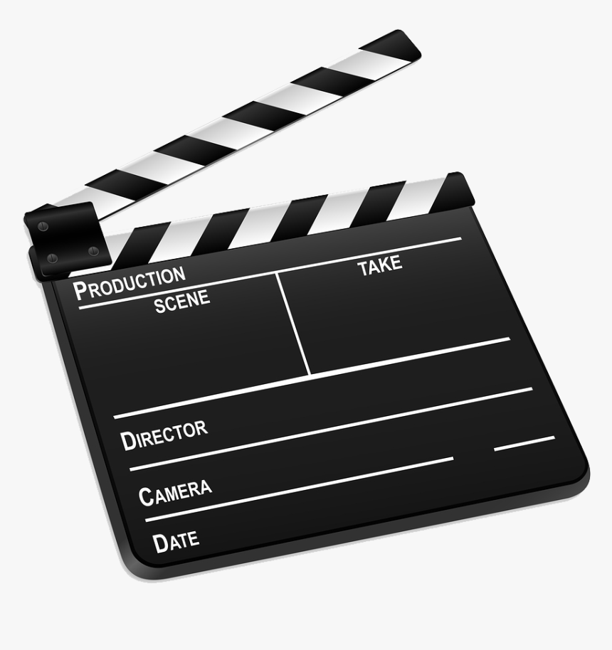 Film Slate Png, Transparent Png