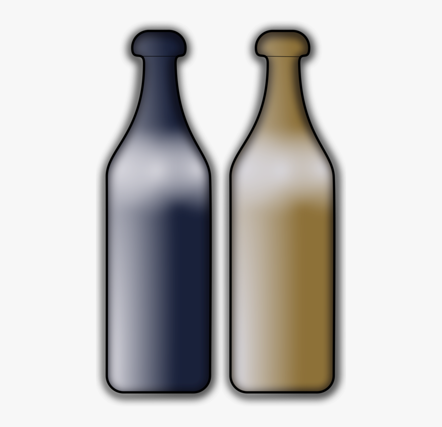 Beer Bottle,glass Bottle,tableware - Chai Thủy Tinh Vector, HD Png Download