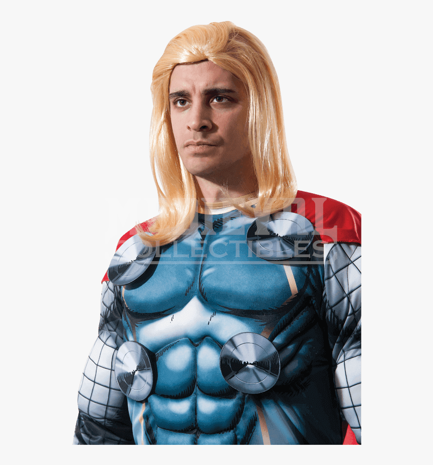 Thor Wig Png - Peluca Thor, Transparent Png