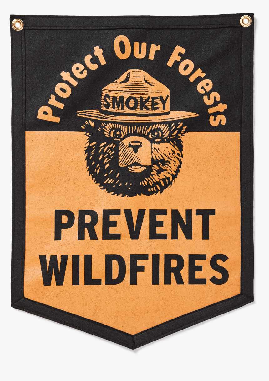 Smokey The Bear Png - Poster, Transparent Png