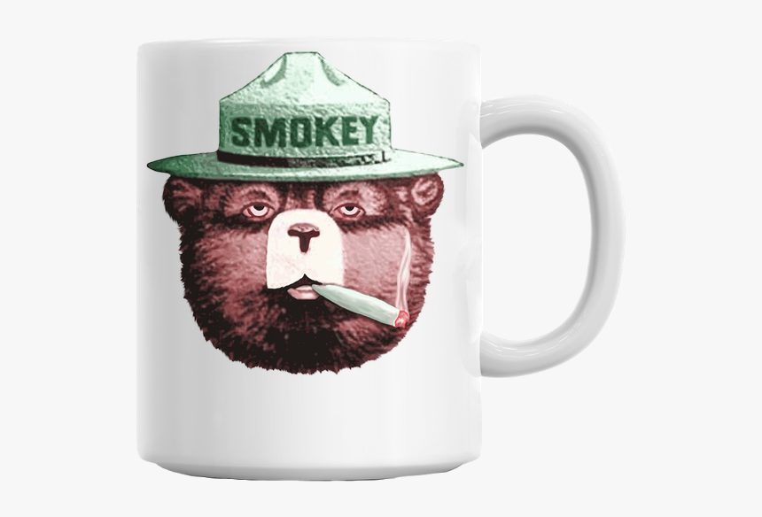 Smokey The Bear Stoned, HD Png Download