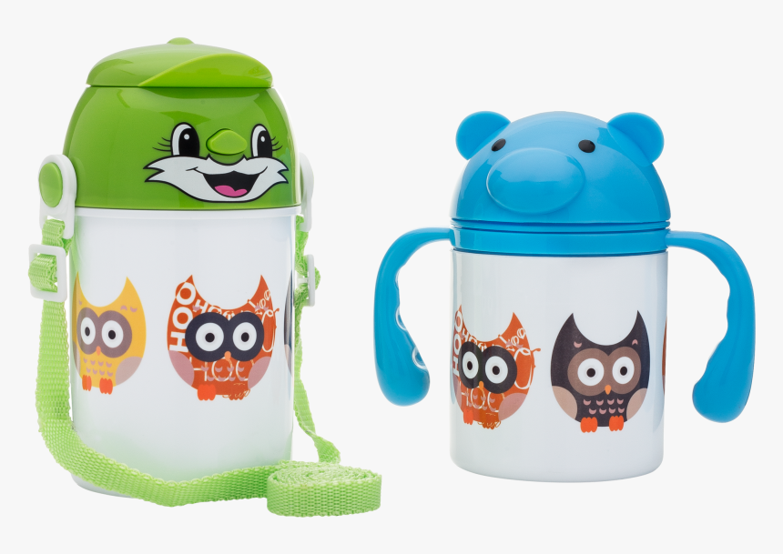 Children S Water Bottle - Cartoon, HD Png Download