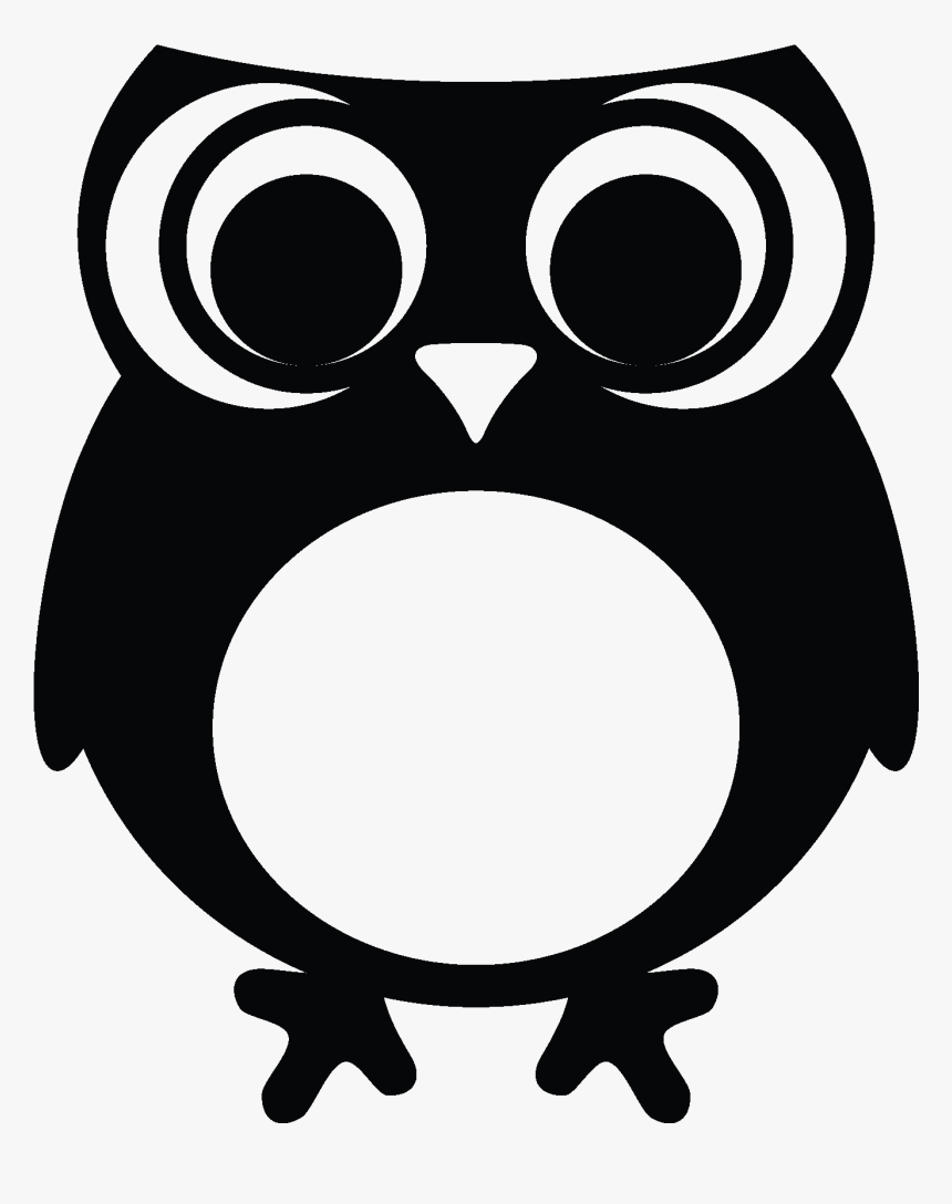 Cute Lil Owl Wall Quotes™ Wall Art Decal - Owl Big Eyes Png, Transparent Png