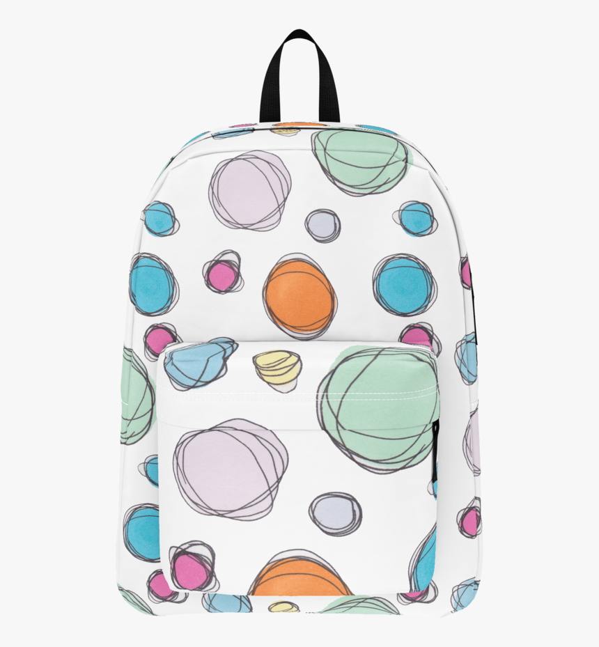 Scribble Dots Backpack 
 Class Lazyload None 
 Style - Garment Bag, HD Png Download