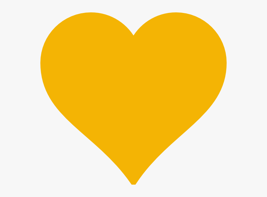 Gold Heart Png Clipart, Transparent Png