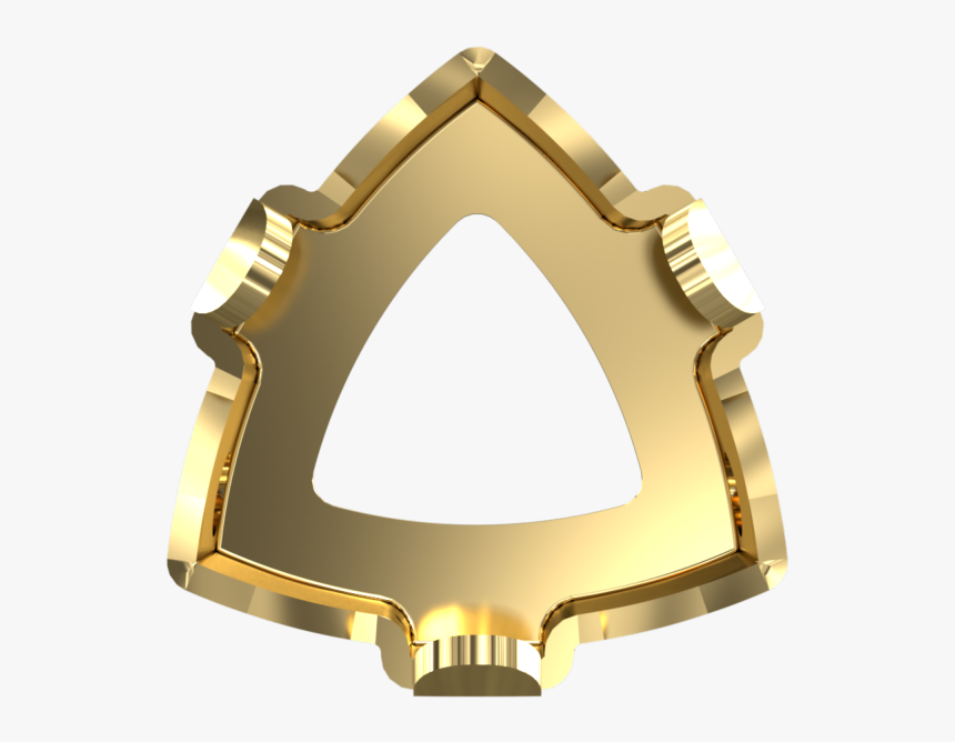Swarovski 4799/s Kaleidoscope Triangle Fancy Stone - Brass, HD Png Download