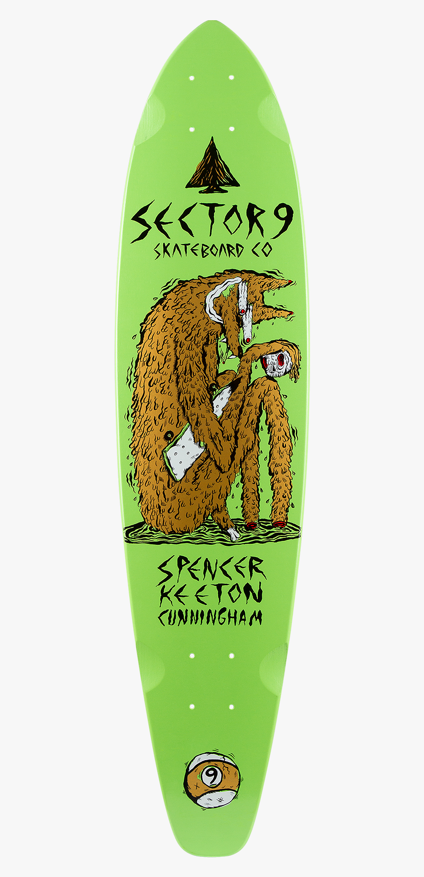 Sector 9 Skc Lobo Longboard 34, HD Png Download