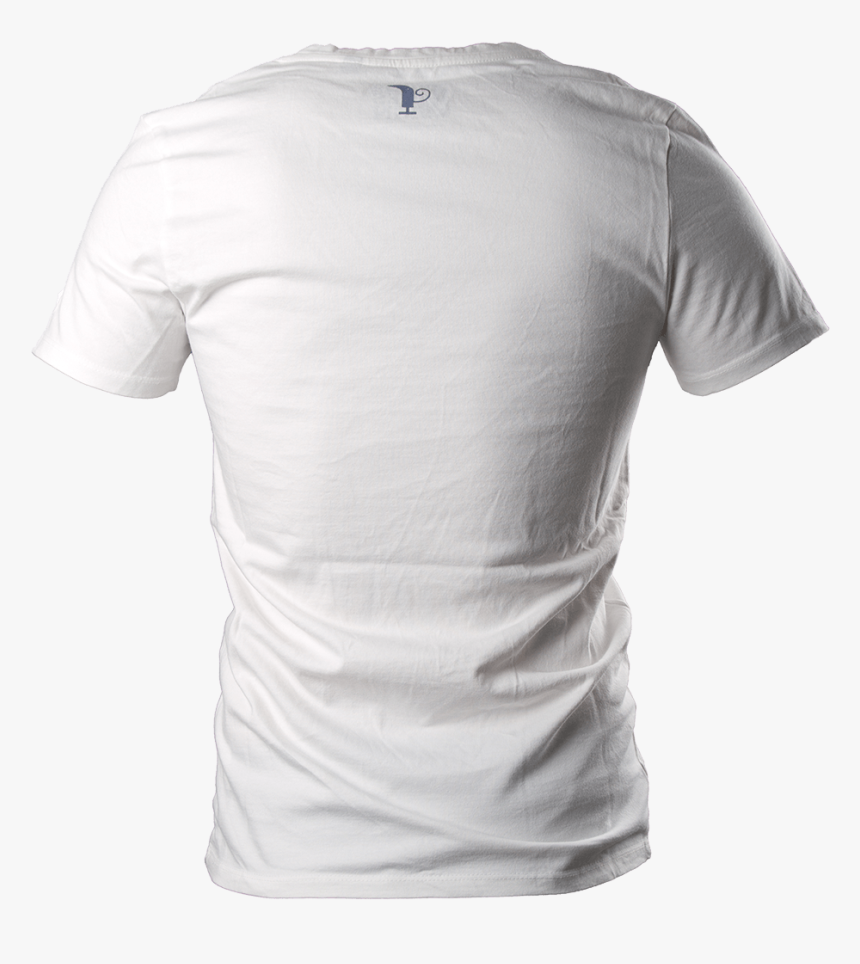 Polo White Back - Back Of Shirt Transparent Background, HD Png Download