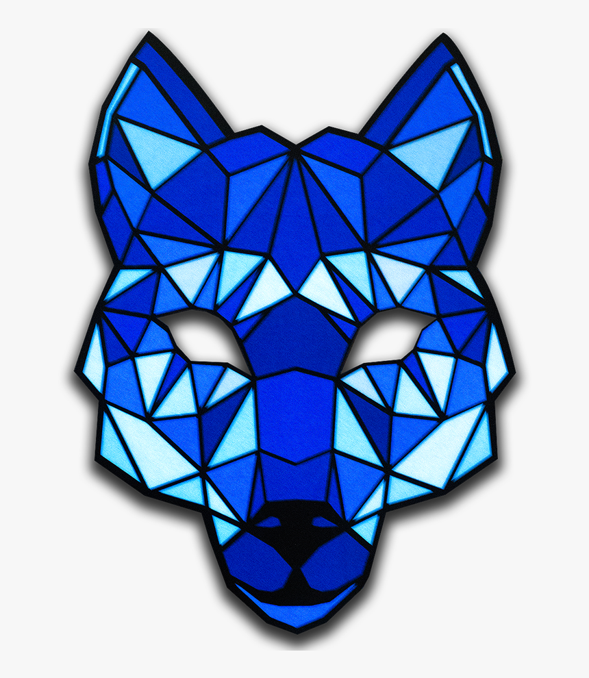 The Sound Reactive Lobo Mask - Sound Reactive Led Masks, HD Png Download