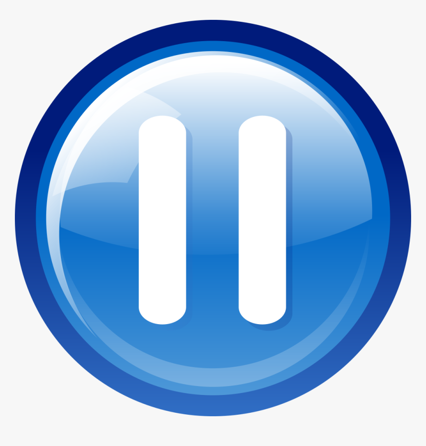Transparent Pause Symbol Png - Placa De Mão Dupla, Png Download
