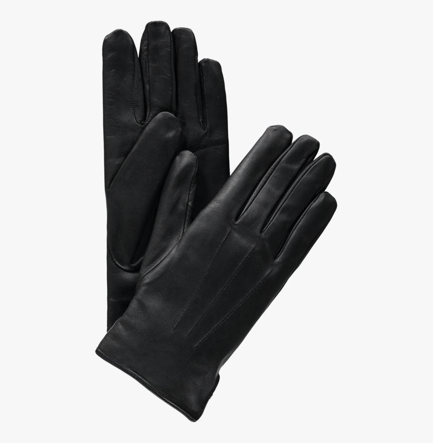 Transparent Gloves Leather - Black Leather Gloves Png, Png Download