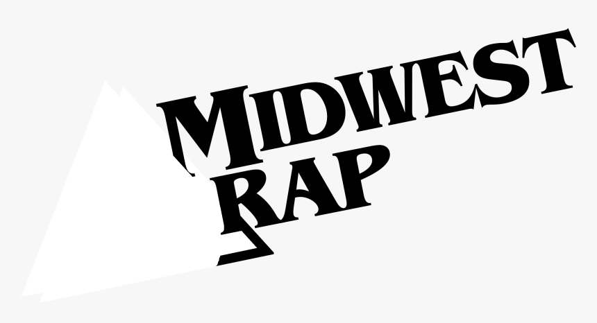 Midwest Rap Logo Black And White - Rap Logo Png, Transparent Png