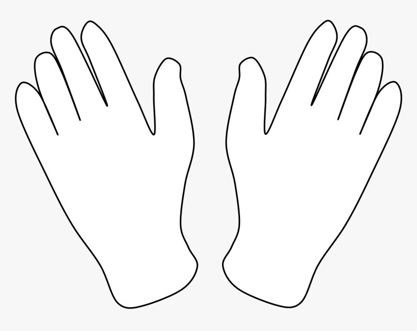 White Mime Gloves , Png Download - Gloves White Png, Transparent Png