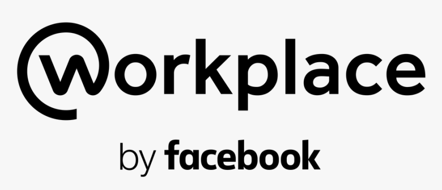 Workplace From Facebook Lock Up Black Png - Workplace By Facebook Logo, Transparent Png