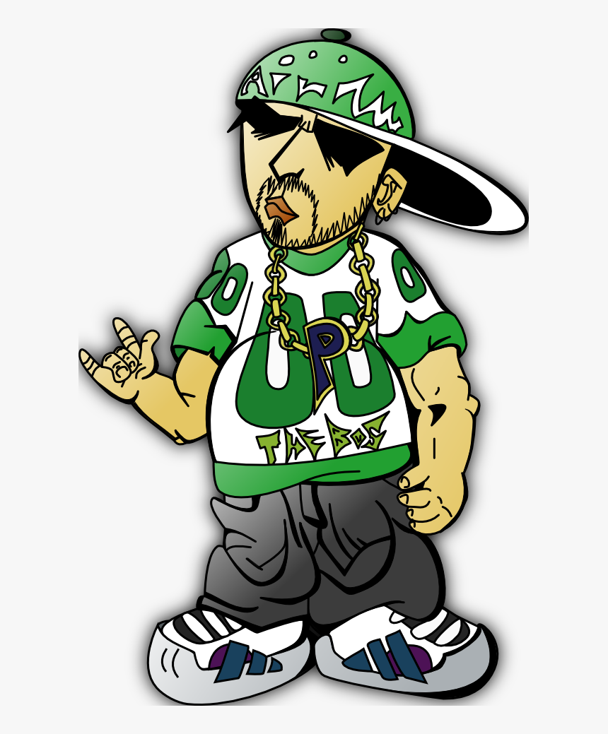 Imagenes De Raperos Dibujo, HD Png Download