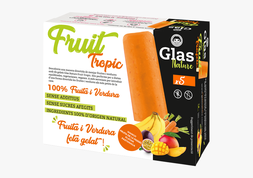 Tropic Frutas Y Verduras Naturales - Gelat Bonpreu Glas Nature, HD Png Download