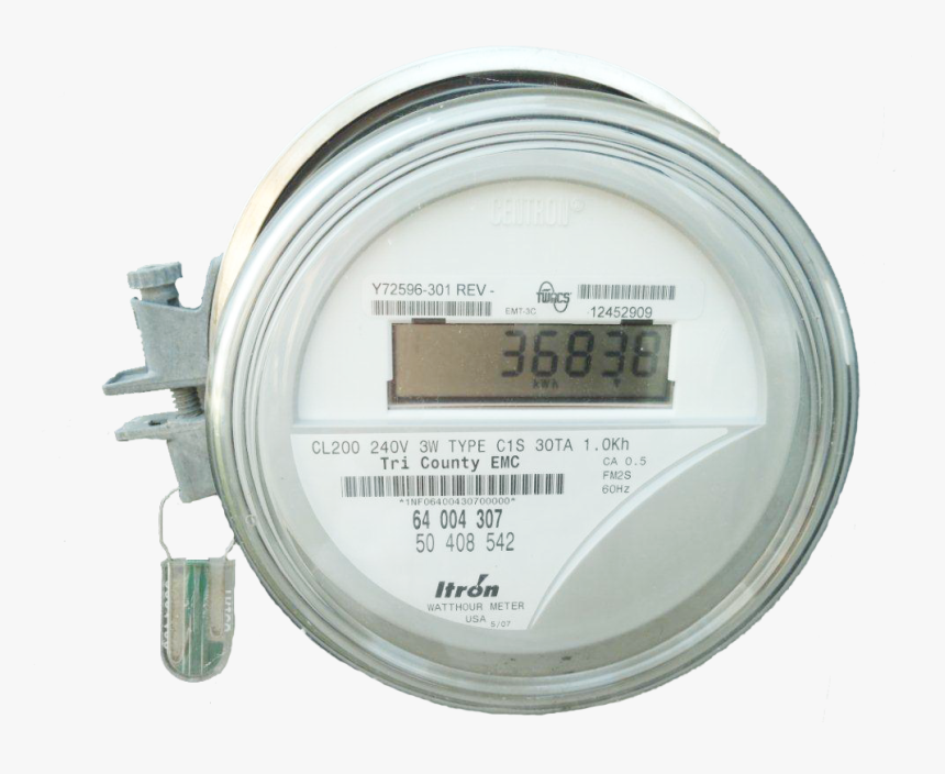 Decorative Image - Tri County Electric Meter, HD Png Download