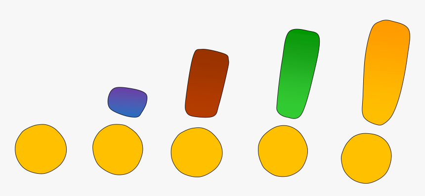 Exclamation Mark Download - Colorfulness, HD Png Download