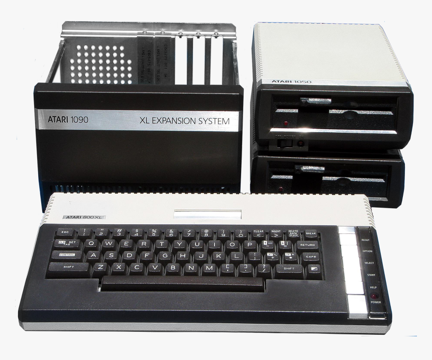 Atari 800xl Mit 1050 Und 1090 - Atari 800xl Png, Transparent Png