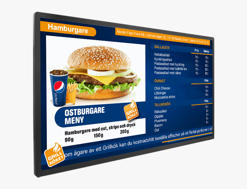 Transparent Menu Board Png - Banner, Png Download