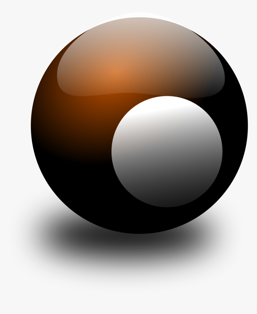 Pool Ball Clip Arts - Bola Billiard Png, Transparent Png