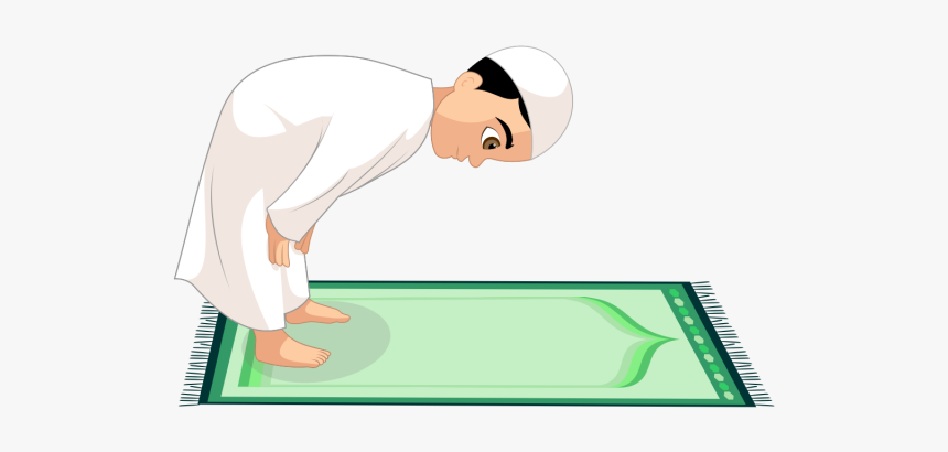 Pray Vector Islam - Boy Praying Salah Clipart, HD Png Download