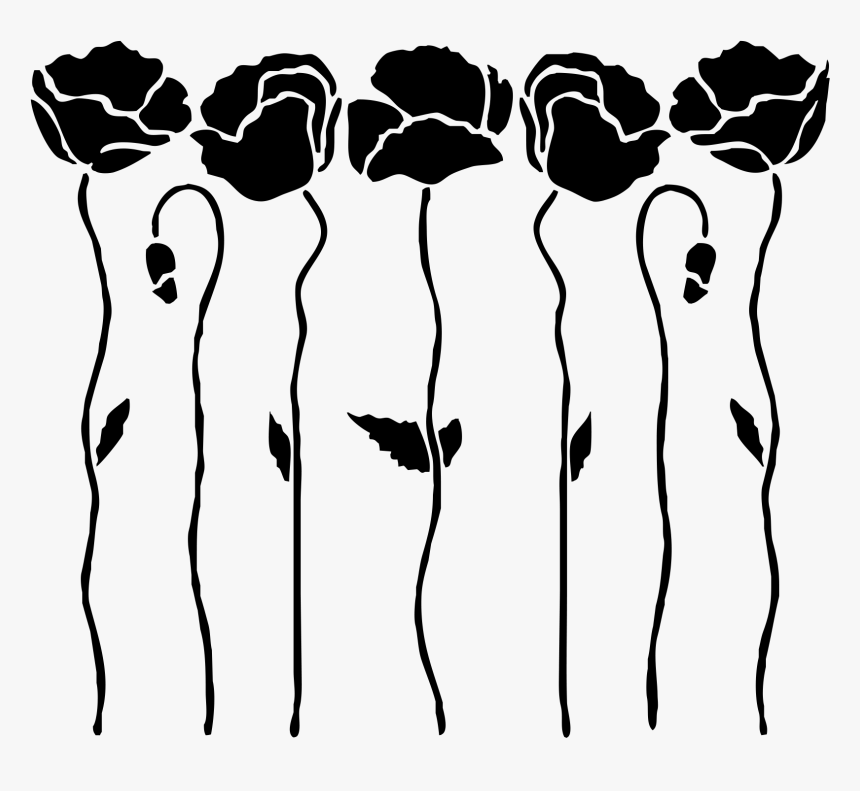 Transparent Trolls Silhouette Clipart - Poppy Silhouette Png, Png Download