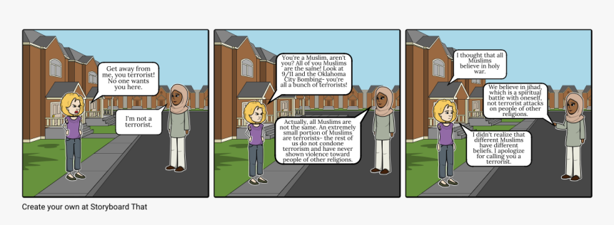 Story Board That Terrorist, HD Png Download