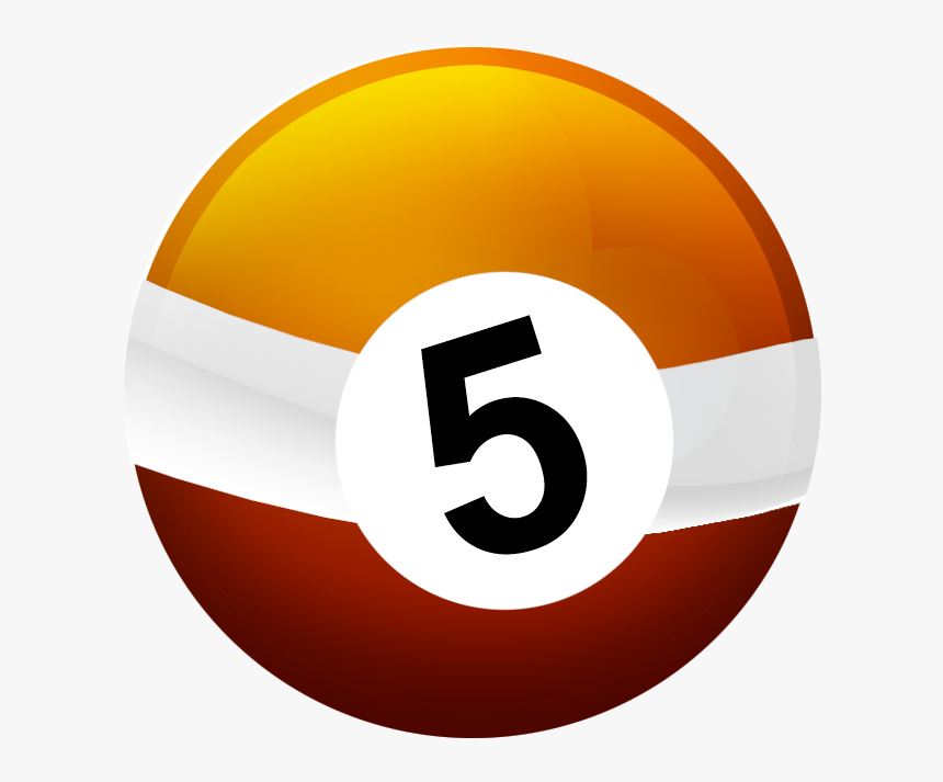 Pool Ball Psd By Megafatboy On Clipart Library - Pool, HD Png Download