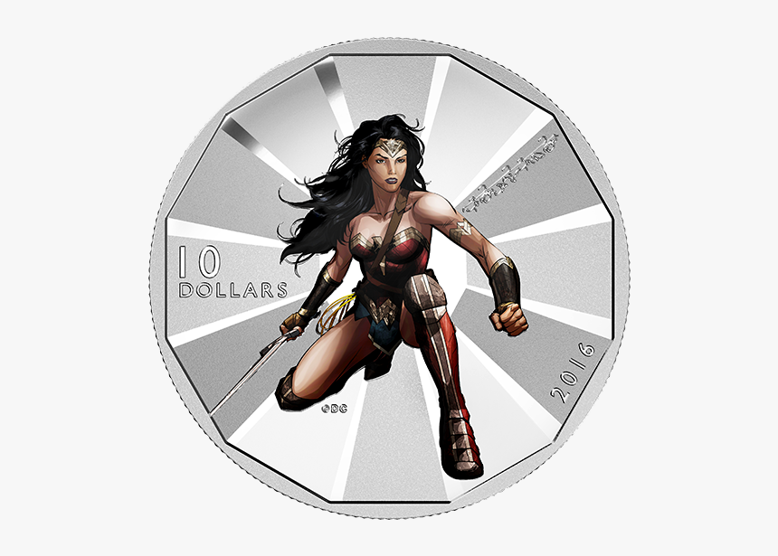 Wonder Woman Silver Coin, HD Png Download