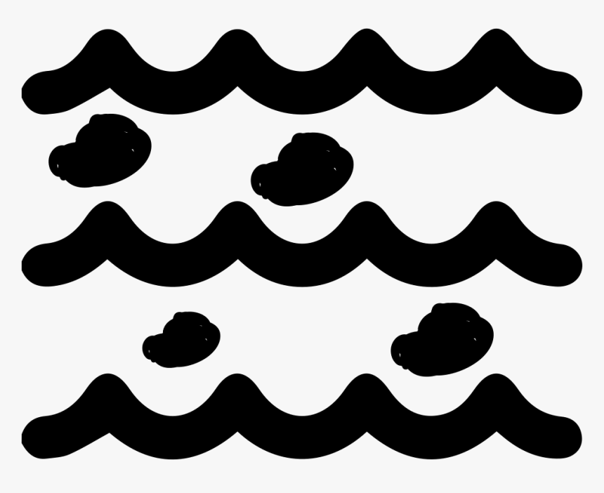 Two Triassic Reef - Wave Line Icon, HD Png Download