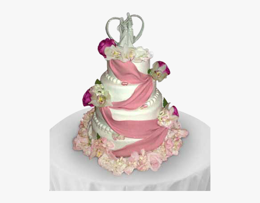 Elegant Wedding Cake, HD Png Download