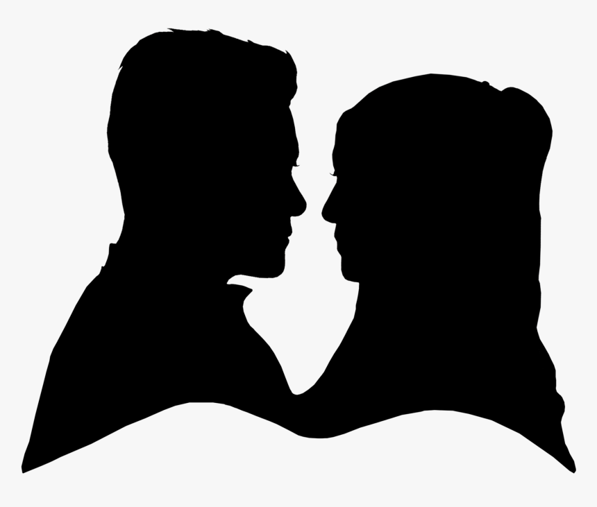 Wedding Invitation Silhouette - Siluet Wedding Png, Transparent Png